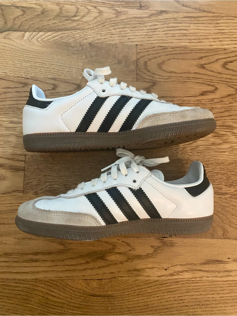 adidas Kids Samba Sneakers - White/Black/Gum